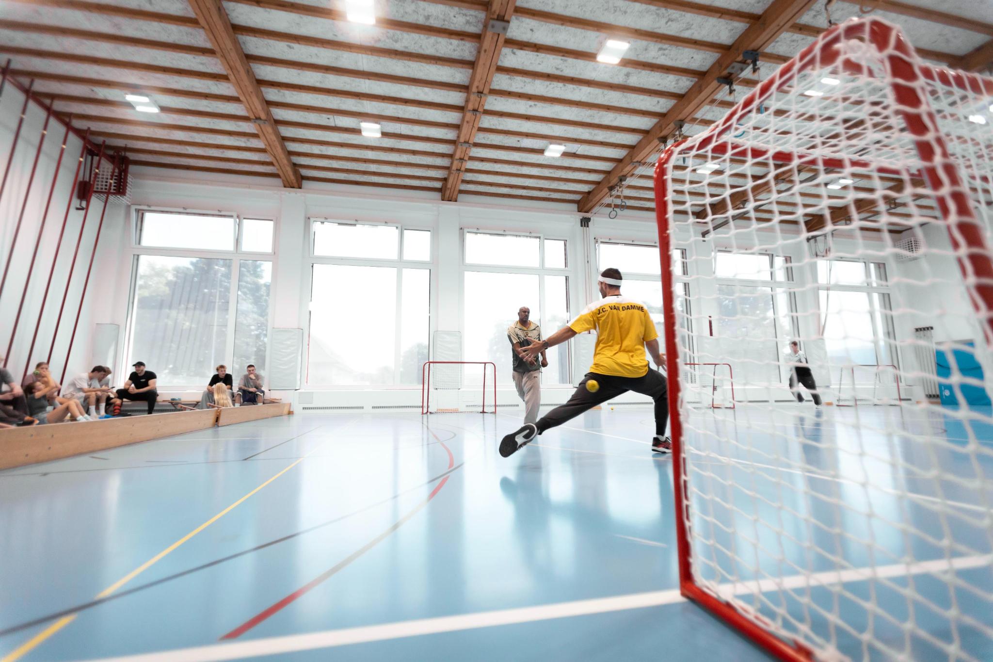 Jauneball Spieler in Aktion